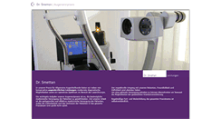 Desktop Screenshot of dr-smettan.de